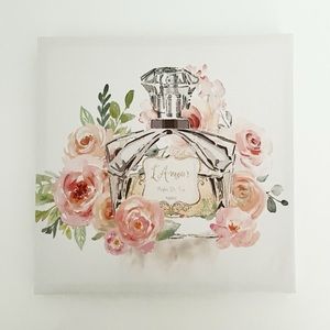 Glam Perfume Canvas Art